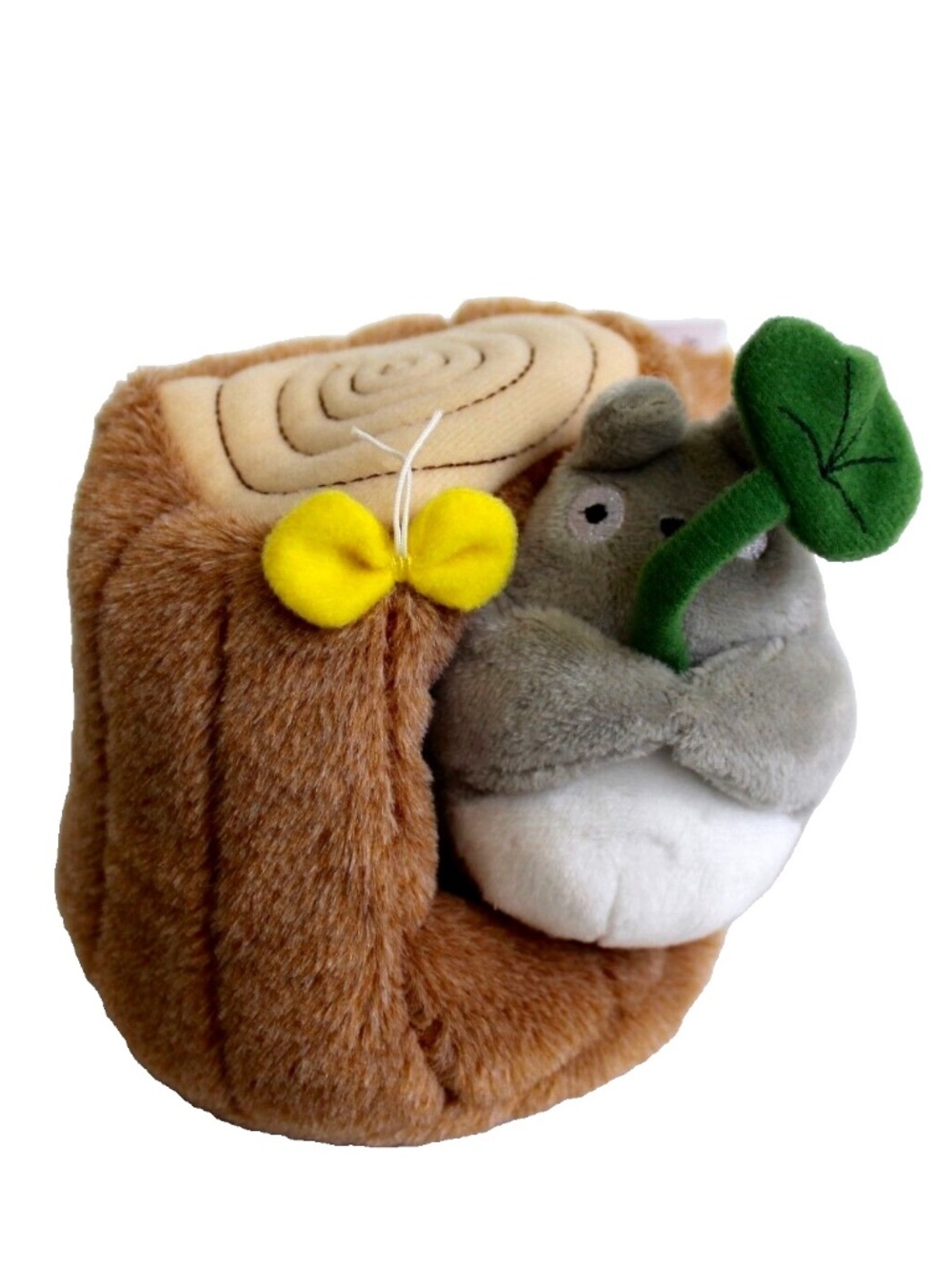 Studio Ghibli My Neighbor Totoro Tree Trunk Plush Stuffed Toy 4" NEW